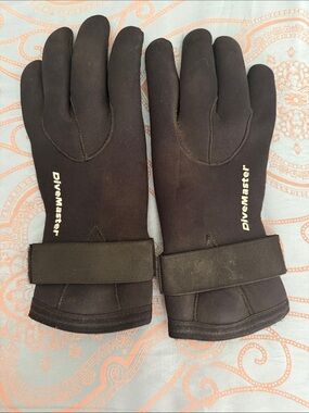 Men's Dive Gloves with Wrist Straps